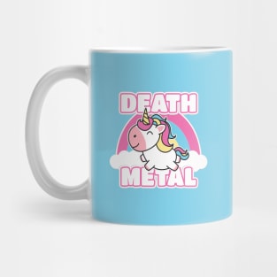 Unicorn death metal Mug